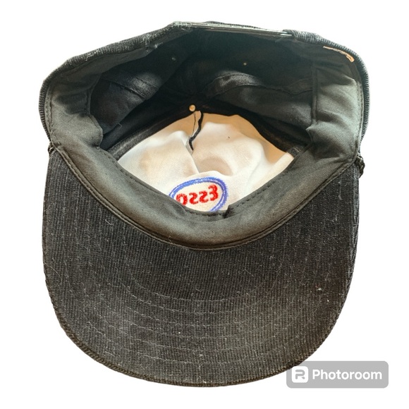 Vintage 1980’s Esso Corduroy SnapBack Trucker Hat - Picture 4 of 4